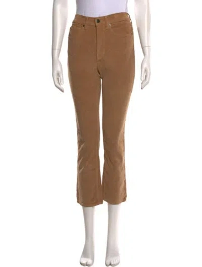 Pre-owned Veronica Beard Straight Leg Pants In Brown