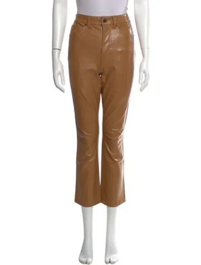 Pre-owned Veronica Beard Straight Leg Pants In Brown