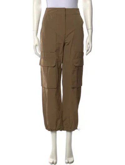 Pre-owned Veronica Beard Straight Leg Pants In Brown