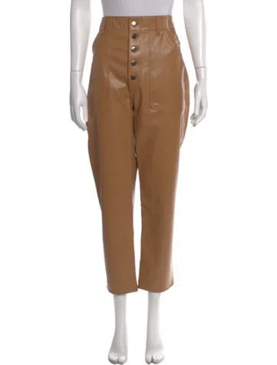 Pre-owned Veronica Beard Straight Leg Pants In Brown