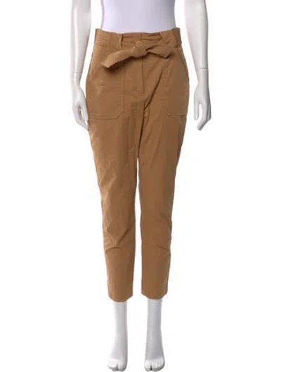 Pre-owned Veronica Beard Straight Leg Pants In Brown