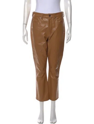 Pre-owned Veronica Beard Straight Leg Pants In Brown