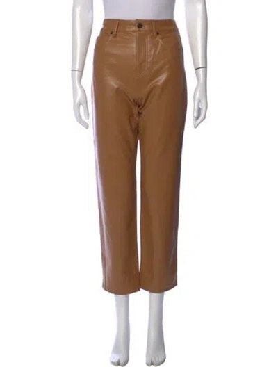 Pre-owned Veronica Beard Straight Leg Pants In Brown