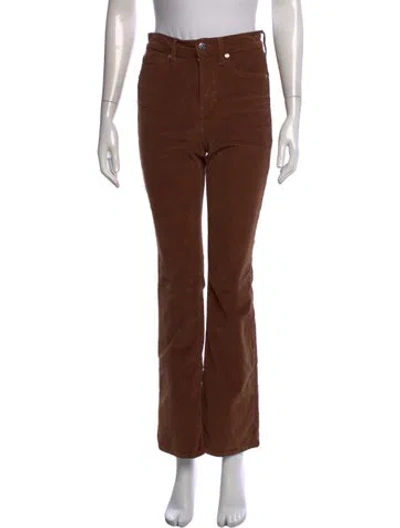 Pre-owned Veronica Beard Straight Leg Pants In Brown