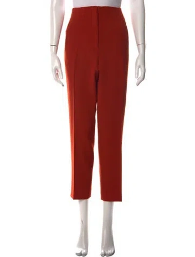 Pre-owned Veronica Beard Straight Leg Pants In Brown