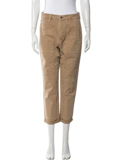Pre-owned Veronica Beard Straight Leg Pants In Brown