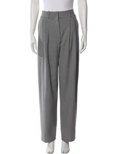 Pre-owned Veronica Beard Straight Leg Pants In Gray