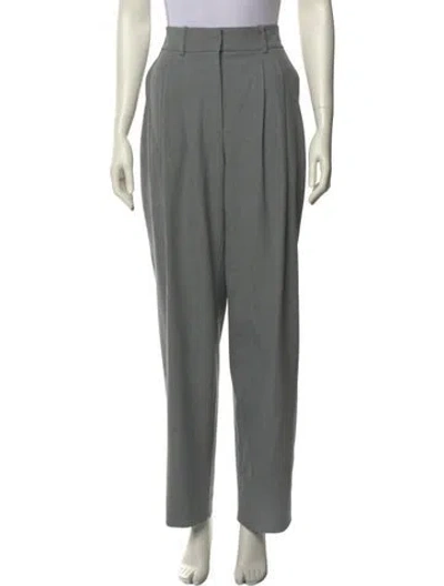 Pre-owned Veronica Beard Straight Leg Pants In Gray