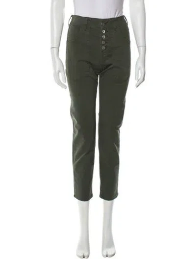 Pre-owned Veronica Beard Straight Leg Pants In Gray