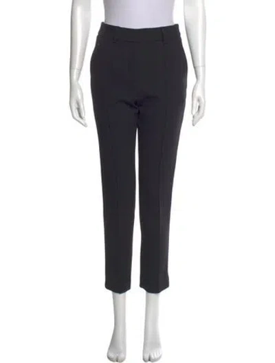 Pre-owned Veronica Beard Straight Leg Pants In Gray