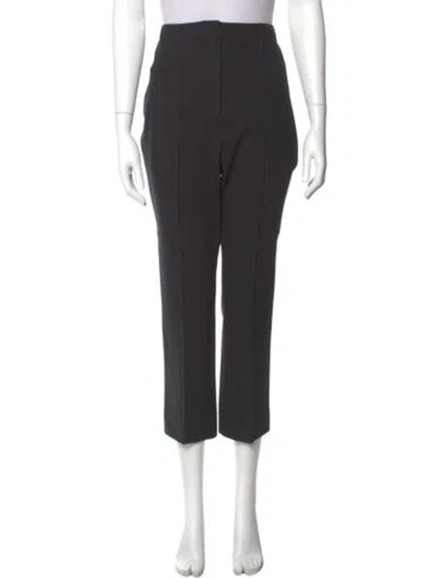 Pre-owned Veronica Beard Straight Leg Pants In Gray