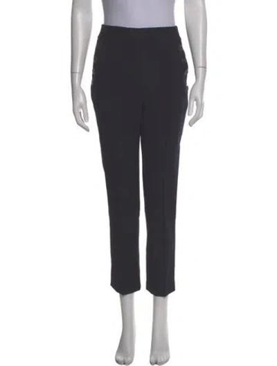 Pre-owned Veronica Beard Straight Leg Pants In Gray