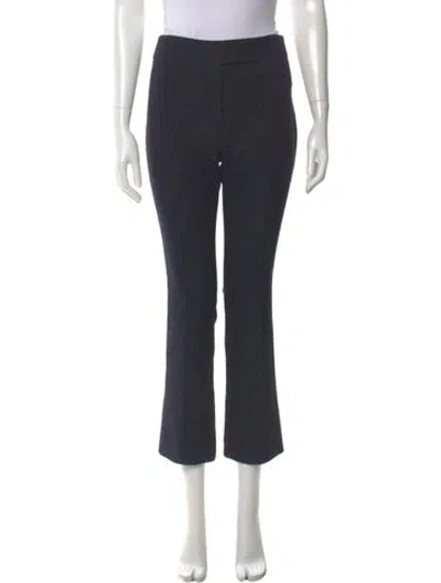 Pre-owned Veronica Beard Straight Leg Pants In Gray