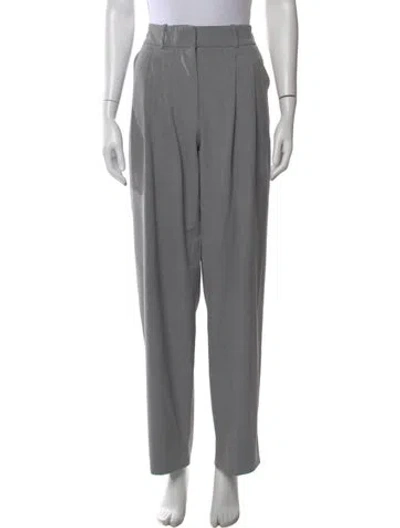 Pre-owned Veronica Beard Straight Leg Pants In Gray