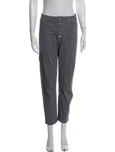 Pre-owned Veronica Beard Straight Leg Pants In Gray