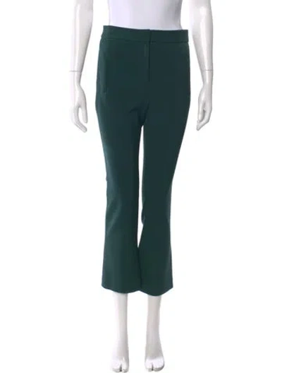 Pre-owned Veronica Beard Straight Leg Pants In Green