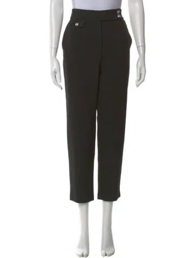 Pre-owned Veronica Beard Straight Leg Pants In Green