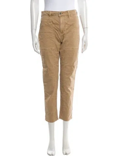 Pre-owned Veronica Beard Straight Leg Pants In Green