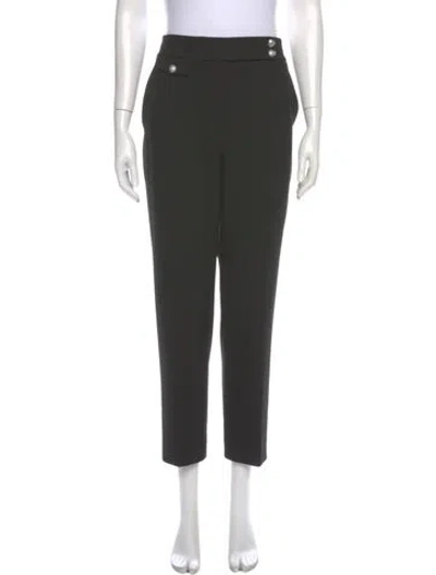 Pre-owned Veronica Beard Straight Leg Pants In Green
