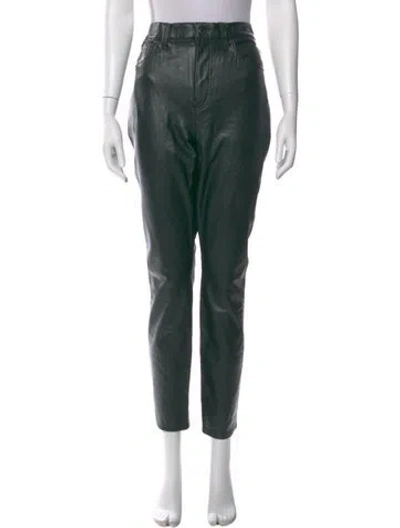 Pre-owned Veronica Beard Straight Leg Pants In Green