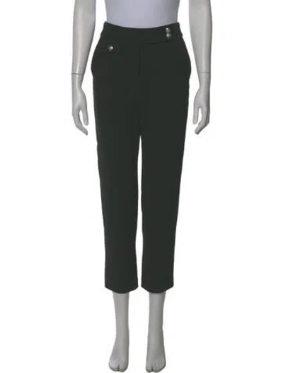 Pre-owned Veronica Beard Straight Leg Pants In Green