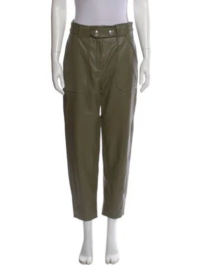 Pre-owned Veronica Beard Straight Leg Pants In Green