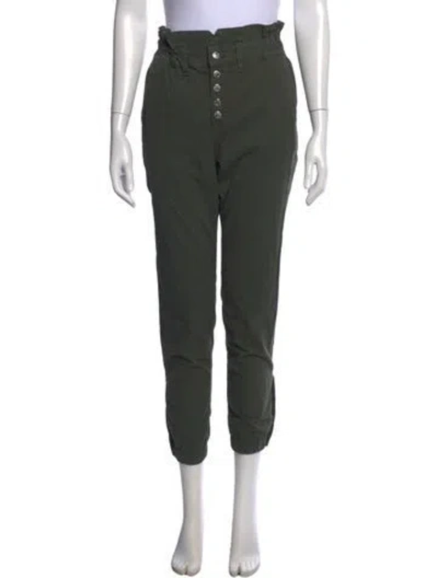 Pre-owned Veronica Beard Straight Leg Pants In Green