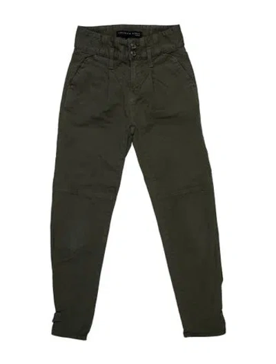 Pre-owned Veronica Beard Straight Leg Pants In Green