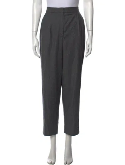 Pre-owned Veronica Beard Straight Leg Pants In Grey