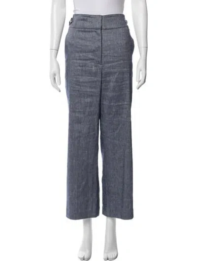 Pre-owned Veronica Beard Straight Leg Pants In Multi