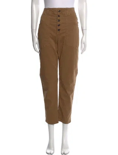 Pre-owned Veronica Beard Straight Leg Pants In Neutral