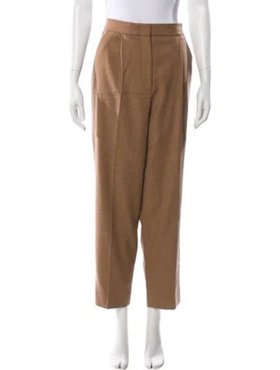 Pre-owned Veronica Beard Straight Leg Pants In Neutral