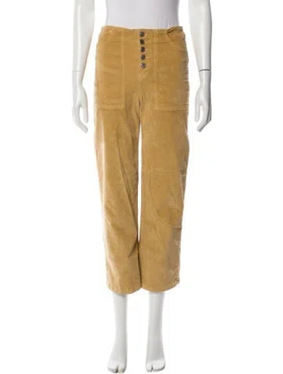 Pre-owned Veronica Beard Straight Leg Pants In Neutral