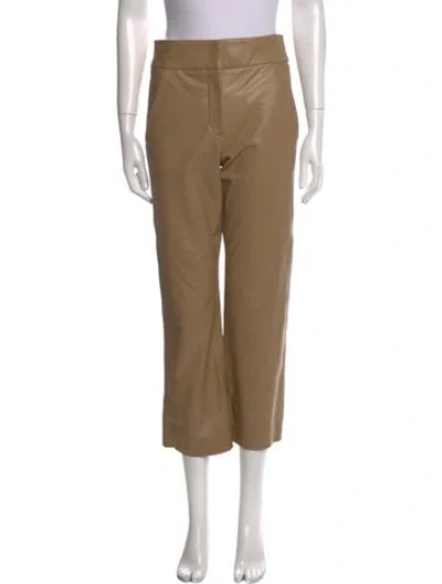 Pre-owned Veronica Beard Straight Leg Pants In Neutral
