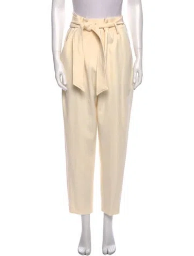 Pre-owned Veronica Beard Straight Leg Pants In Neutral