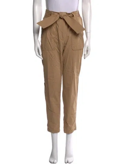 Pre-owned Veronica Beard Straight Leg Pants In Neutral
