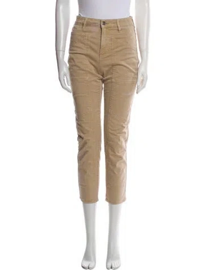 Pre-owned Veronica Beard Straight Leg Pants In Neutral