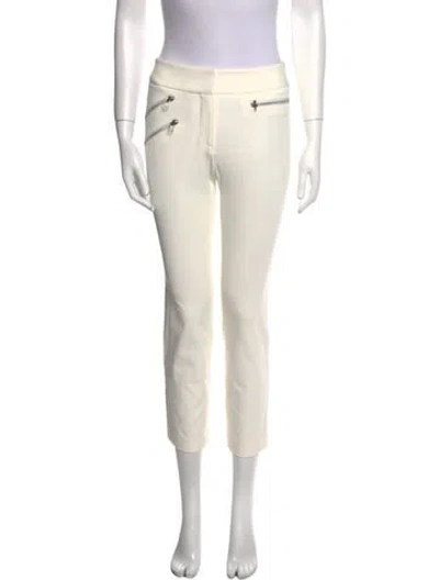 Pre-owned Veronica Beard Straight Leg Pants In Neutral