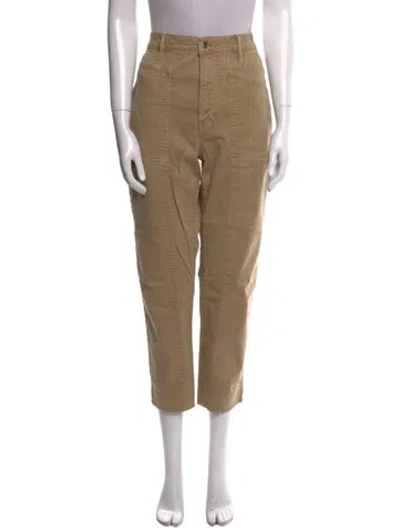 Pre-owned Veronica Beard Straight Leg Pants In Neutral