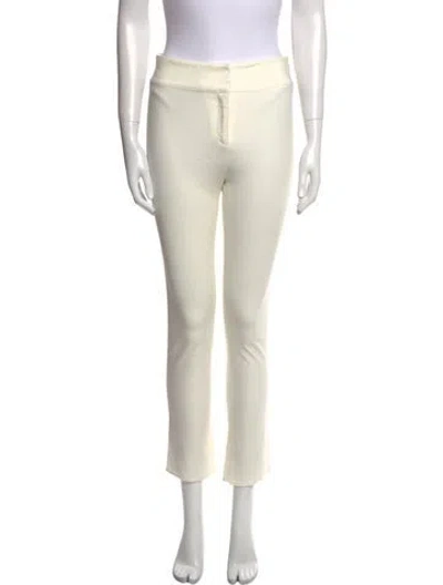 Pre-owned Veronica Beard Straight Leg Pants In Neutral