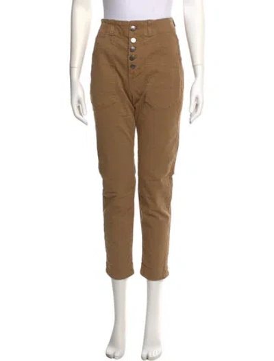Pre-owned Veronica Beard Straight Leg Pants In Neutral