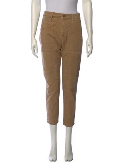 Pre-owned Veronica Beard Straight Leg Pants In Neutral
