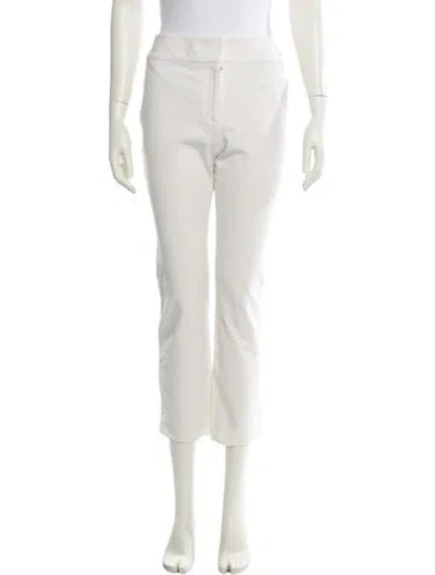 Pre-owned Veronica Beard Straight Leg Pants In Neutral