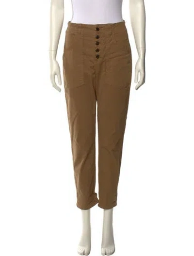 Pre-owned Veronica Beard Straight Leg Pants In Neutral