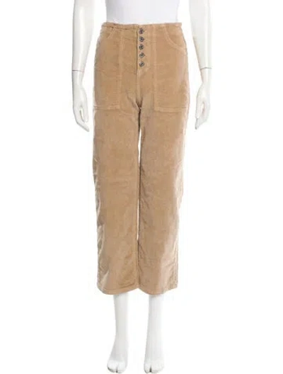 Pre-owned Veronica Beard Straight Leg Pants In Neutral