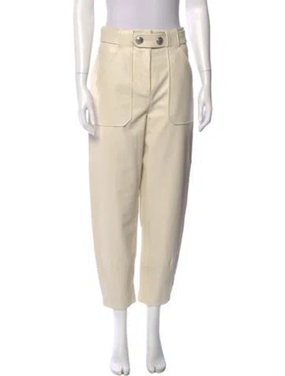 Pre-owned Veronica Beard Straight Leg Pants In Neutral