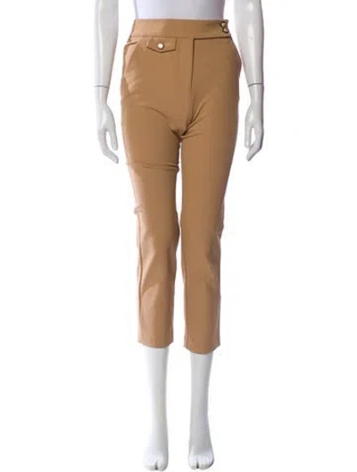 Pre-owned Veronica Beard Straight Leg Pants In Neutral