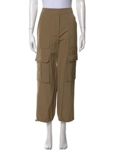 Pre-owned Veronica Beard Straight Leg Pants In Neutral