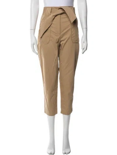 Pre-owned Veronica Beard Straight Leg Pants In Neutral