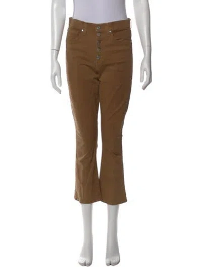 Pre-owned Veronica Beard Straight Leg Pants In Neutral